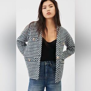 Maje Tweed Cardigan-inspired Jacket